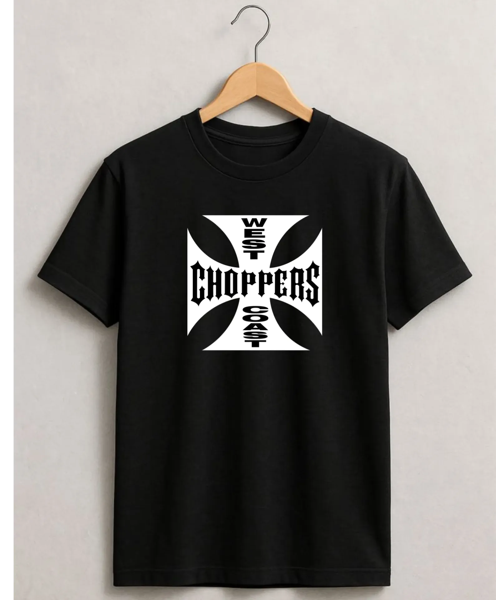 Playera WEST COAST CHOPPERS (Negro, XS)