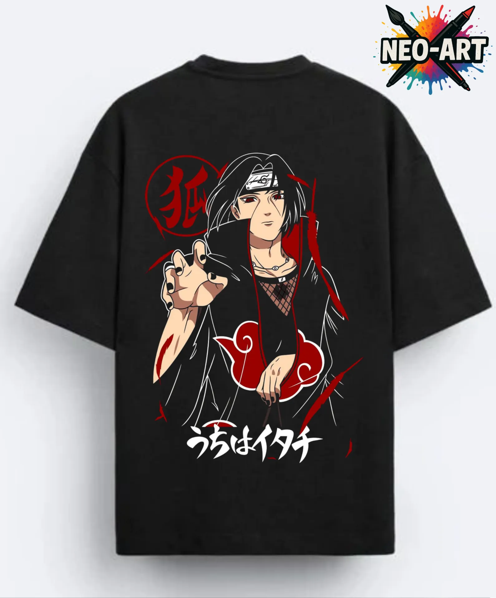 Playera Premium Itachi Uchiha 🖤