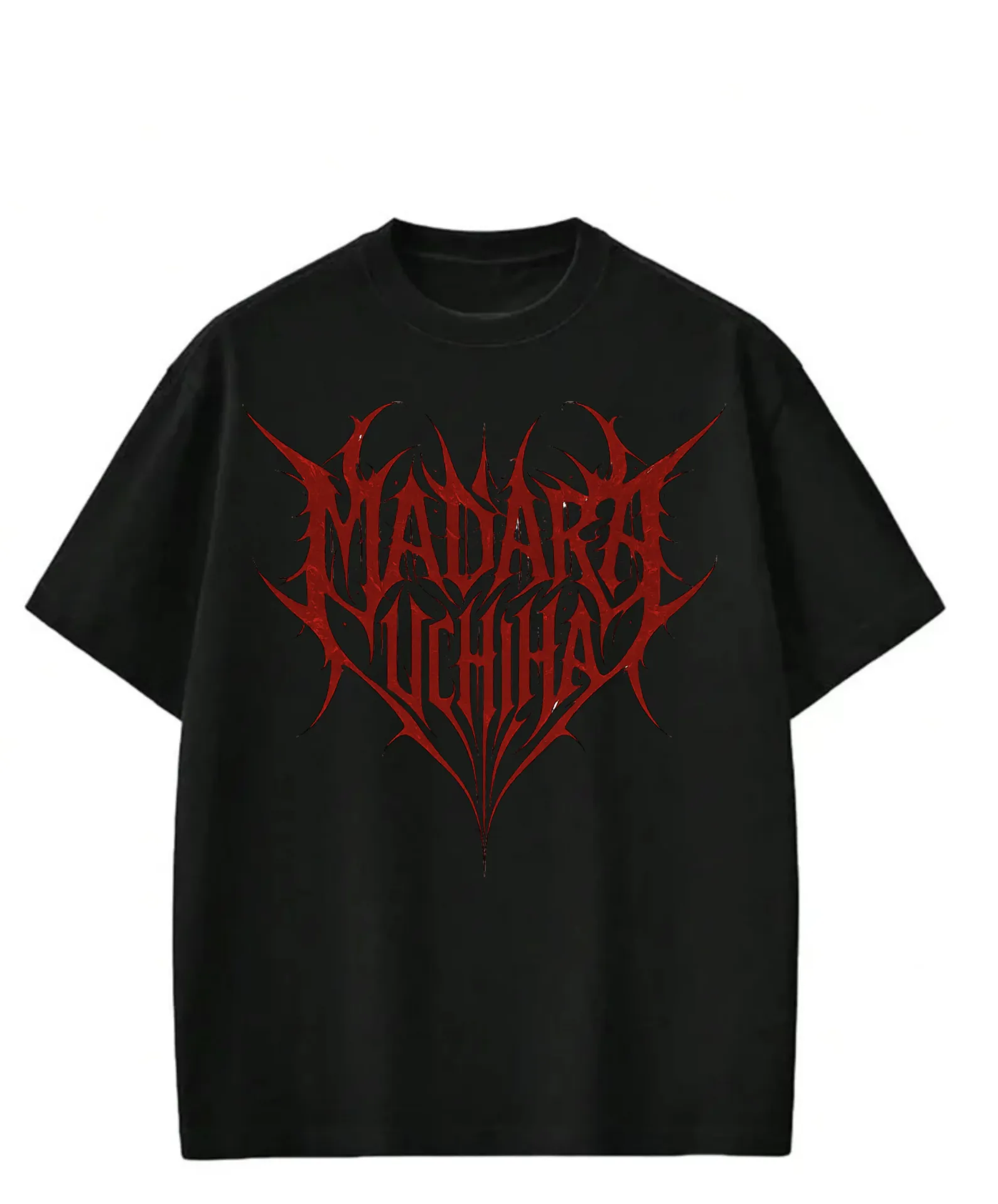 Playera Premium Madara Uchiha ♥️ (Negro, XS)